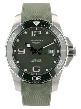 Longines Hydro Conquest Green Dial Stainless Steel 43mm Automatic Men’s